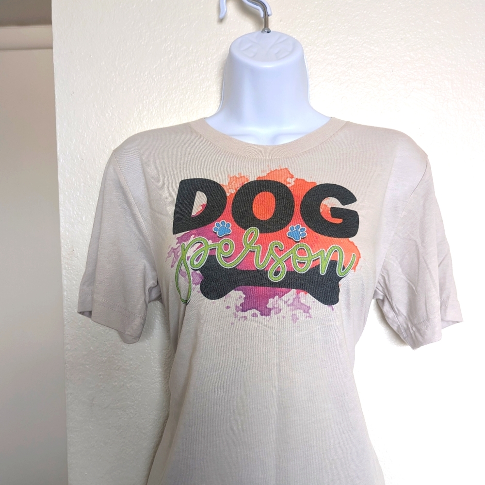 Dog person tee